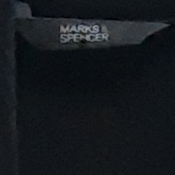 Black open cardigan , longer at front. Approx size small in us sizes. - Picture 5 of 5